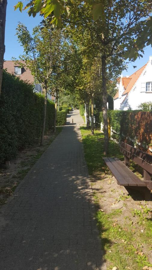 Nieuw App Met Tuin En Terras, Gratis Parking, Aan Zee, Vlakbij Brugge Apartman Duinbergen Kültér fotó