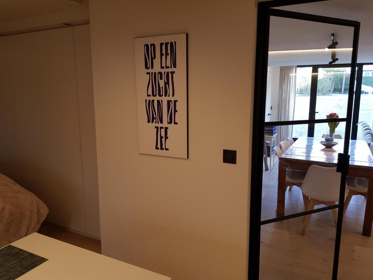 Nieuw App Met Tuin En Terras, Gratis Parking, Aan Zee, Vlakbij Brugge Apartman Duinbergen Kültér fotó