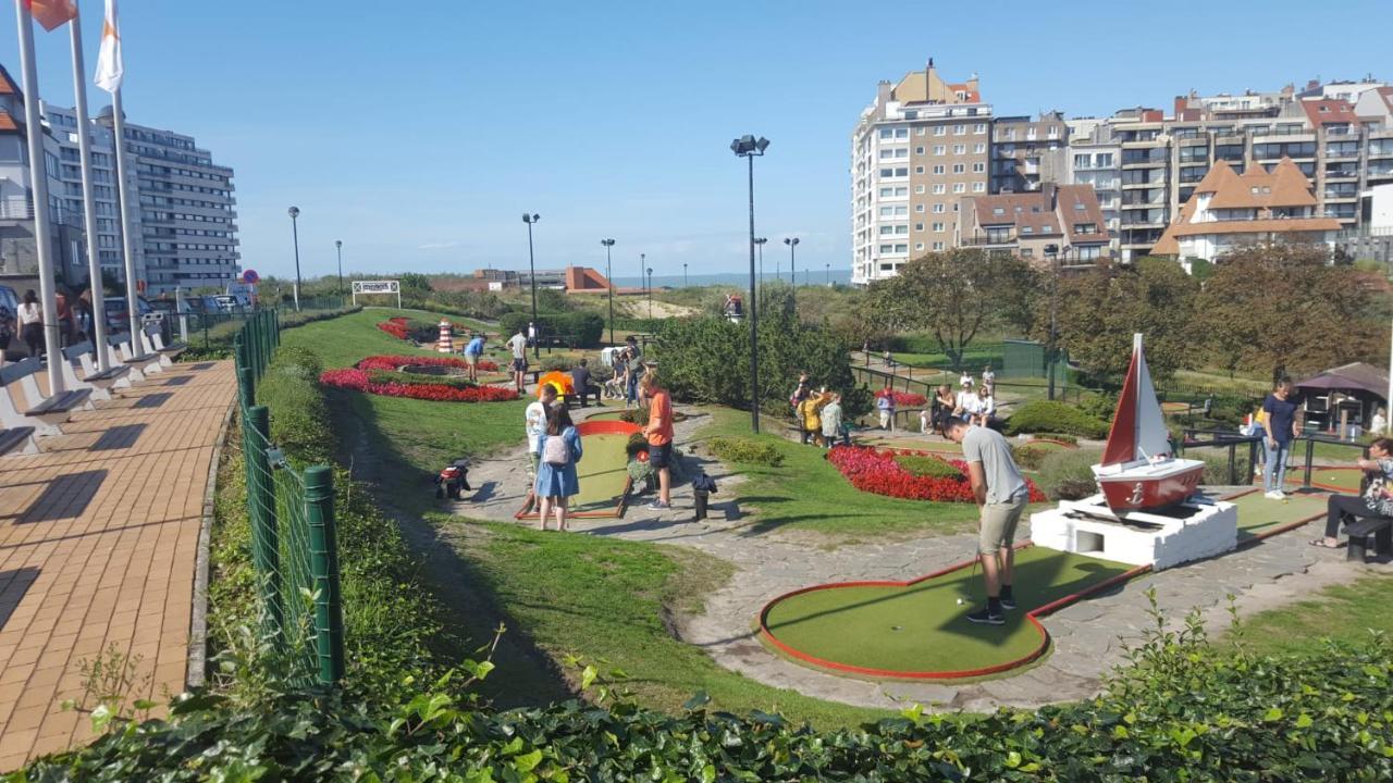Nieuw App Met Tuin En Terras, Gratis Parking, Aan Zee, Vlakbij Brugge Apartman Duinbergen Kültér fotó