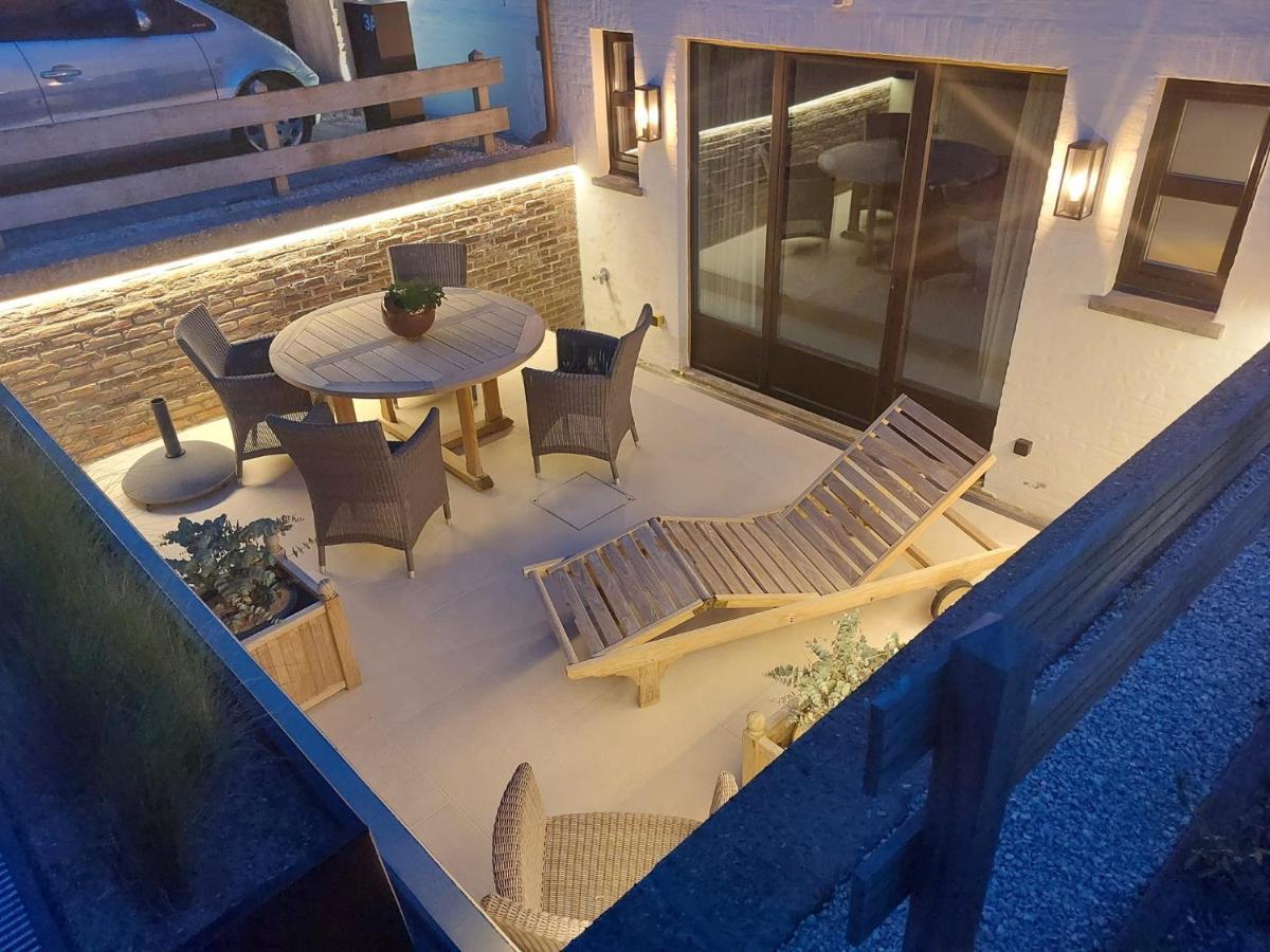 Nieuw App Met Tuin En Terras, Gratis Parking, Aan Zee, Vlakbij Brugge Apartman Duinbergen Kültér fotó