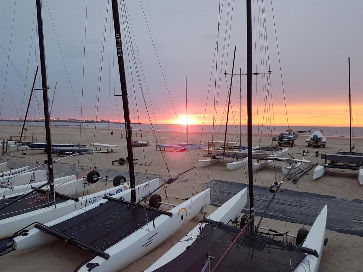 Nieuw App Met Tuin En Terras, Gratis Parking, Aan Zee, Vlakbij Brugge Apartman Duinbergen Kültér fotó